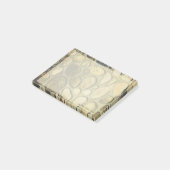 Stein-Wand im Sonnenlicht Post-it Klebezettel (angewinkelt)