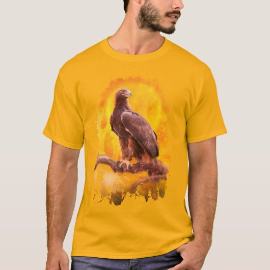 Steinadler DER GOLDENE T-Shirt (Vorderseite)