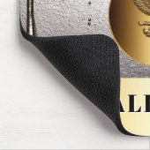 Steinadler-Emblem Stärke Design 🦅 Mousepad (Ecke)