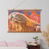 STEINADLER Ruft alle Kachinas Wandteppich Mit Holzrahmen (Schlafzimmer)