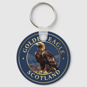 🦅 Steinadler Schottische Highlands Schlüsselanhänger