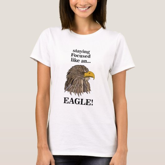 Steinadlerkopf T-Shirt (Vorderseite)