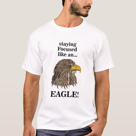Steinadlerkopf T-Shirt (Vorderseite)