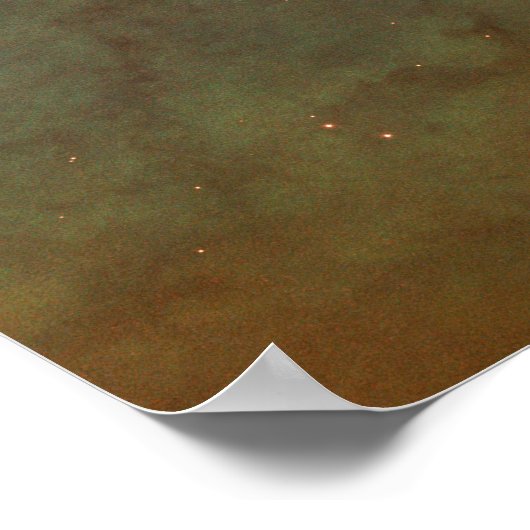 Steinadlernebel-Säulen der Schöpfung Poster (Ecke)