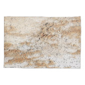 Steinähnliche rustikale Vintage Baseballkissen Kissenbezug (Rückseite)