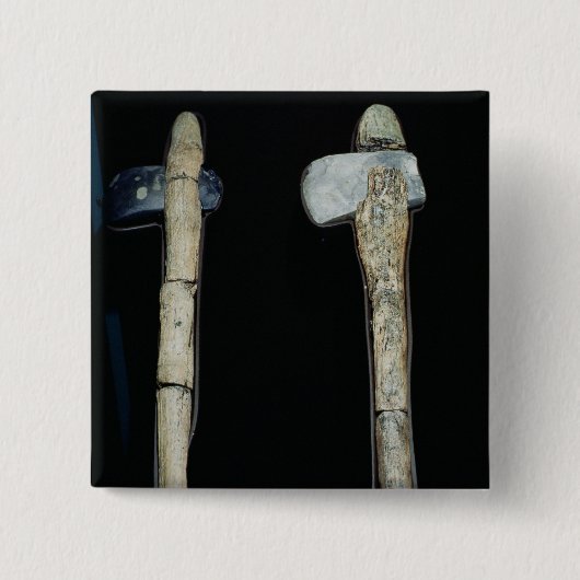 Steinäxte, prähistorisch button (Vorderseite)