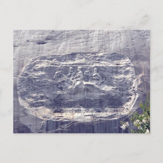 Steinberge Carving, Steinberg Georgien 1 Postkarte (Vorderseite)