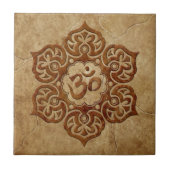 SteinblumenOm-Entwurf Fliese (Vorderseite)