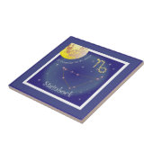 Steinbock 22. Dezember bis 20. Januar Fotofliese Fliese (Seite)