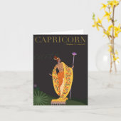 Steinbock-Anmerkung Karte (Gelbe Blume)