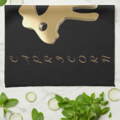 Steinbock, Capricorno Handtuch (Gefaltet)