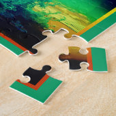 Steinbock das Meeresziegen Zodiac Sternzeichen Puzzle (Seite)