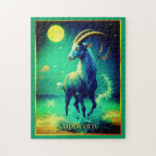 Steinbock das Meeresziegen Zodiac Sternzeichen Puzzle
