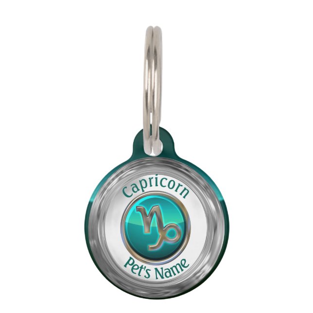 Steinbock - das Ziegen-Tierkreis-Zeichen Tiermarke (Vorderseite)