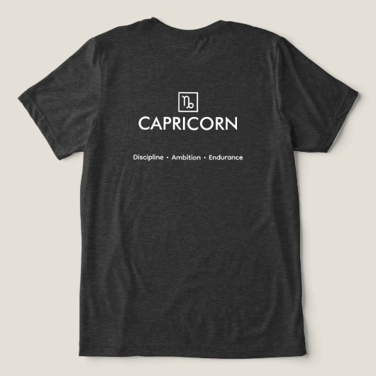 Steinbock – Der visionäre Architekt Tri-Blend Shirt (Design Rückseite)