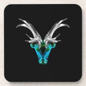 Steinbock – Die Bergseele Getränkeuntersetzer (Vorderseite)