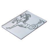 Steinbock (die Ziege) eine Illustration vom 'Poe Notizblock (Linke Seite)
