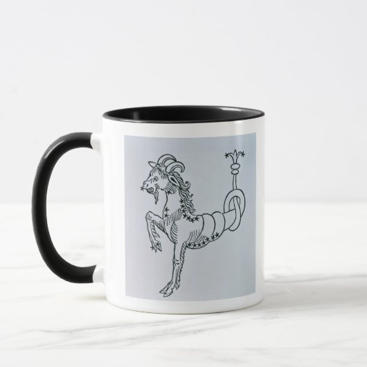 Steinbock (die Ziege) eine Illustration vom 'Poe Tasse (Links)