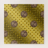Steinbock & Erde-Drache Puzzle (Horizontal)