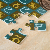 Steinbock & Erde Schlange Puzzle (Seite)