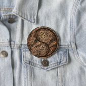 Steinbock & Erdpferd Button (Beispiel)