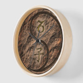 Steinbock & Erdraatte Uhr (Winkel)