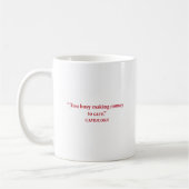 Steinbock-Executive-Hustle-Tasse Kaffeetasse (Links)