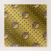 Steinbock & Feuer-Ratte Puzzle (Horizontal)