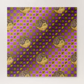 Steinbock & Feuer-Schwein Puzzle (Horizontal)