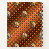 Steinbock & Feuer Tiger Notizblock (Rückseite)