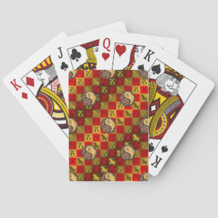 Steinbock & Feuer Tiger Spielkarten