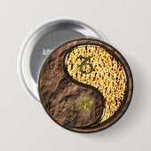 Steinbock & Feueraffe Button (Vorne & Hinten)
