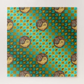 Steinbock & Feuerhund Puzzle (Horizontal)