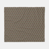 Steinbock Fleecedecke (Vorderseite (Horizontal))
