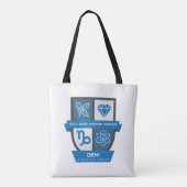 Steinbock-Geburtstagswappen™ 22.-31. Dezember Tasche (Rückseite)