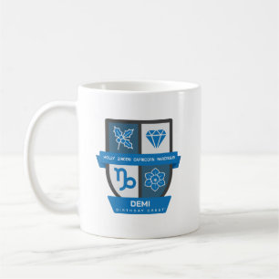 Steinbock-Geburtstagswappen™ für 22.-31. Dezember Kaffeetasse