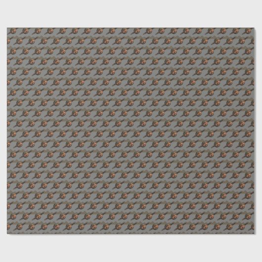 Steinbock Geschenkpapier (Flach)