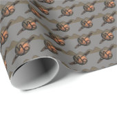 Steinbock Geschenkpapier (Rolleneckpunkt)