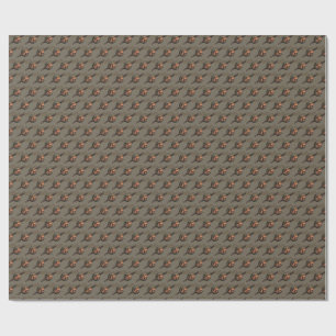 Steinbock Geschenkpapier