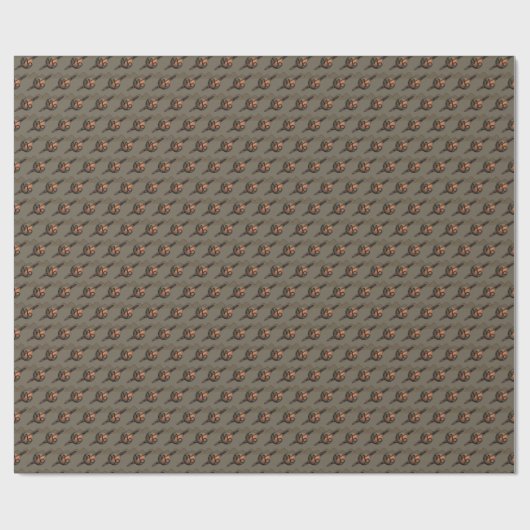 Steinbock Geschenkpapier (Flach)