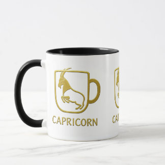 Steinbock Golden Zodiac Tasse |