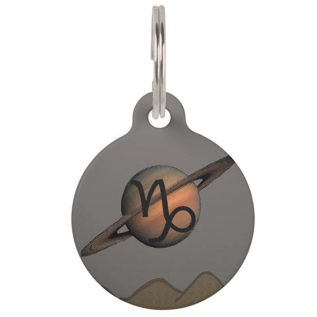 Steinbock Haustiermarke (Vorderseite)