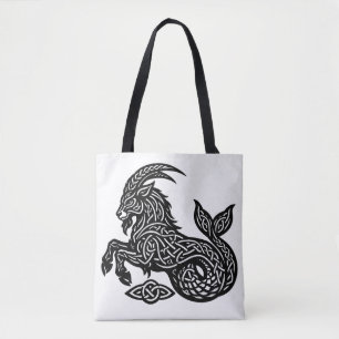 Steinbock — Heimgesuchte Tinte Zodiak Steinbock‑Fi Tasche