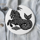 Steinbock — Heiße Tinte Zodiak Ziege‑Fisch Button (Beispiel)