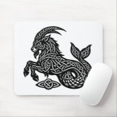Steinbock — Heiße Tinte Zodiak Ziege‑Fisch Mousepad (Mit Mouse)