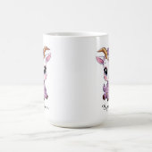 Steinbock-Himmels-Zodiak-Tasse - Rosa Seebock Kaffeetasse (Mittel)