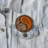 Steinbock & Holz-Drache Button (Beispiel)