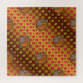 Steinbock & Holz Tiger Puzzle (Horizontal)