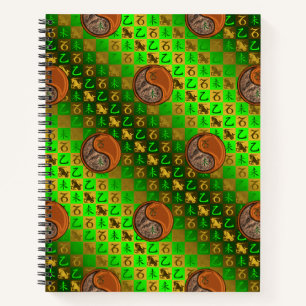 Steinbock & Holz Ziege Notizblock