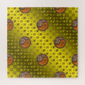 Steinbock & Holzaffe Puzzle (Horizontal)